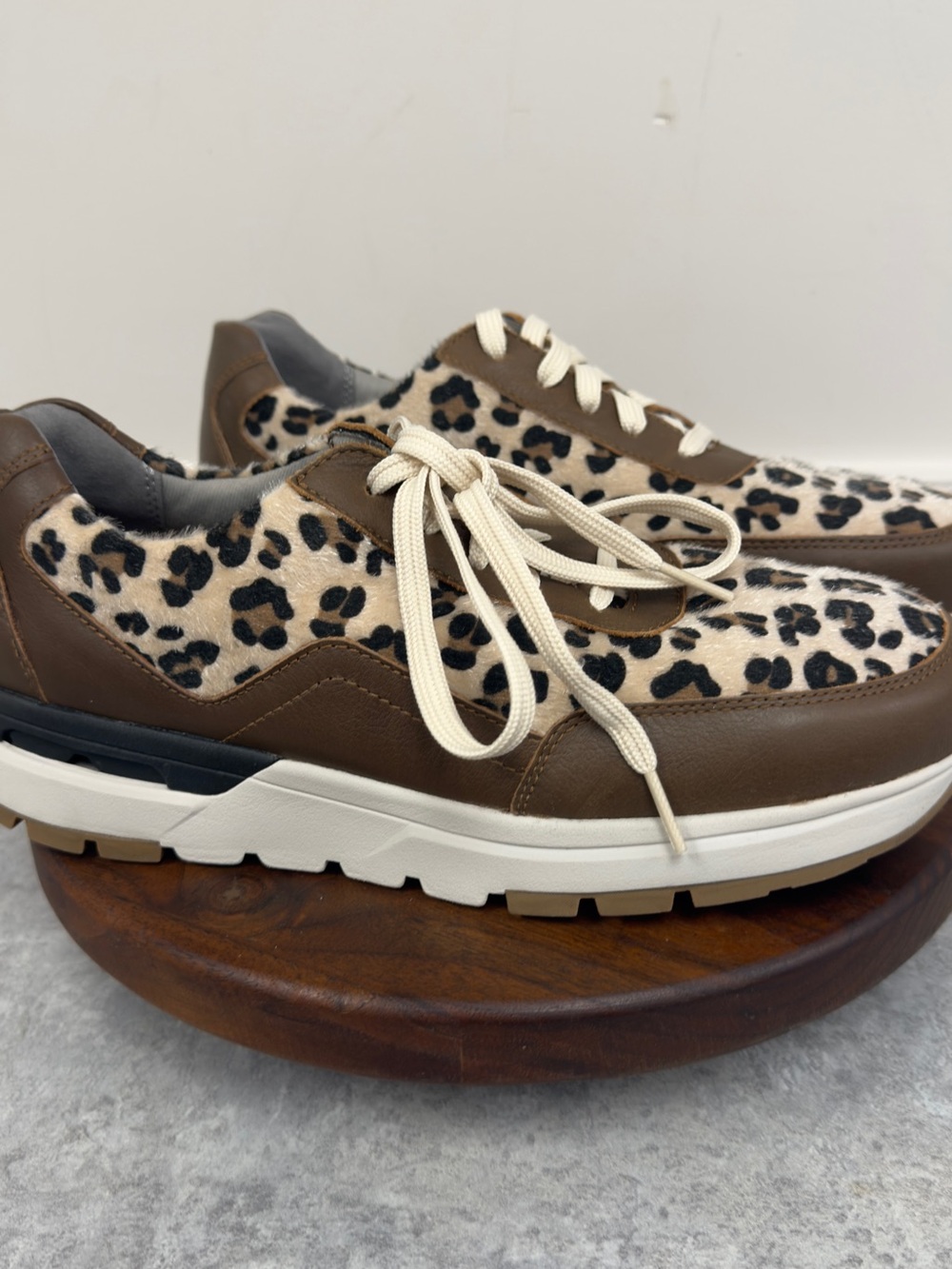 Rockport Works Leopard Print Composite Toe Safety Shoes Women’s 8.5W NWOB - Picture 7 of 12